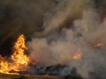 Stovky hasičov zápasia s lesným požiarom neďaleko mesta Grasse