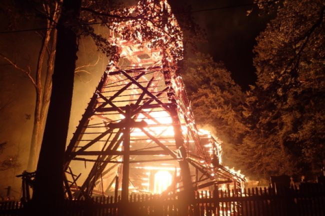 V Třinci zhorel kostol zo 16. storočia, mal nevyčísliteľnú hodnotu