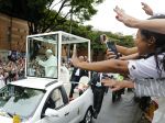 Pápež navštívil mesto Cartagena, odsúdil obchodovanie s ľuďmi