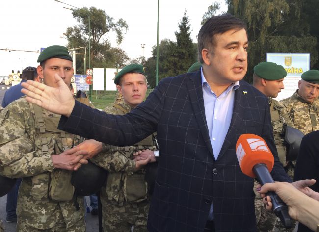 Advokáti žiadajú Ukrajinu, aby nepripustila Saakašviliho vydanie do Gruzínska