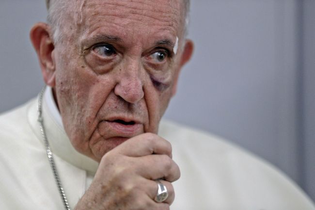 Pápež kritizoval ľudí spochybňujúcich klimatické zmeny