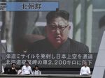 Severná Kórea odpálila ďalšiu raketu ponad Japonsko