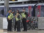 Ozbrojení policajti vykonávajú po útoku raziu na londýnskom predmestí