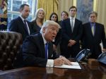 Trump podpísal nové nariadenie zamerané proti obchodovaniu s KĽDR