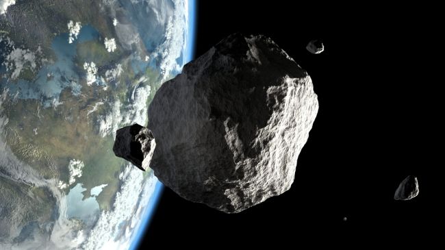 Okolo Zeme dnes ráno preletel asteroid