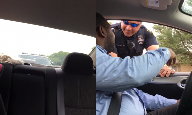 Video: Muža zastavila policajná hliadka. Z nečakanej správy od policajta mu padla sánka