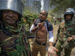Keňa: Úrady rozohnali demonštráciu proti policajným zásahom