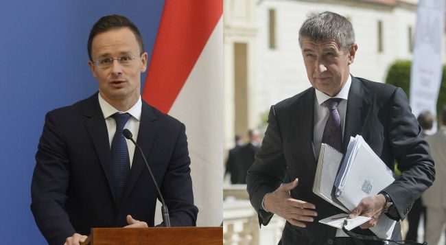 Maďarsko a ČR majú v otázkach EÚ totožné postoje, zhodli sa Szijjártó a Babiš