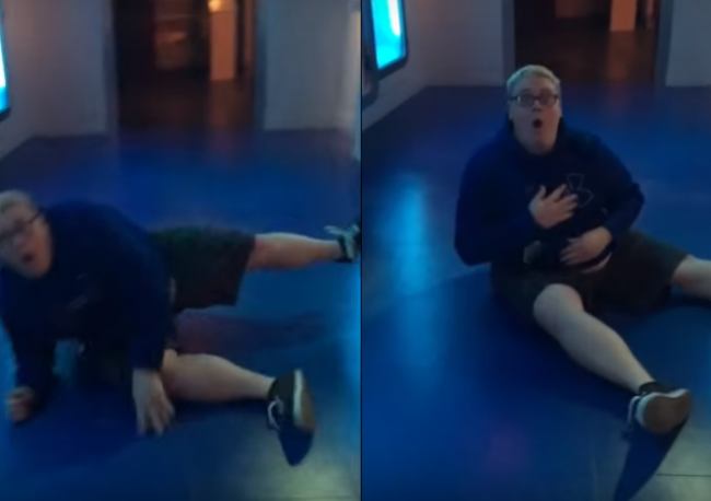 Video: Muž takmer dostal infarkt. Zaútočil naňho exponát v múzeu