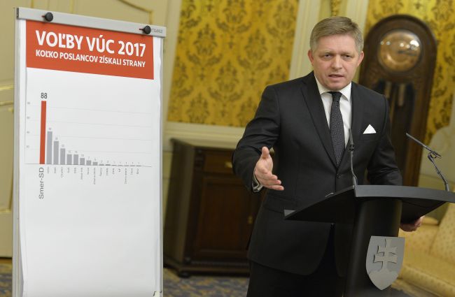 Fico sa po dlhej dobe postavil pred novinárov, volebný výsledok nepovažuje za fiasko