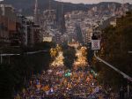 Slobodu pre "politických väzňov" žiadalo v Barcelone 750.000 ľudí