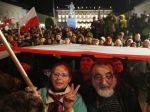 Demonštranti po celom Poľsku protestovali proti reforme súdnictva