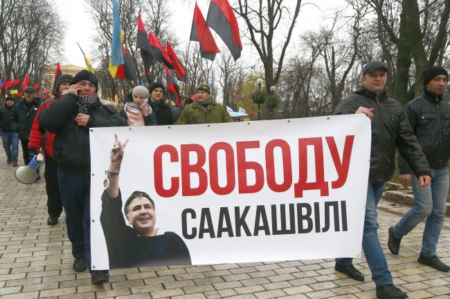 Saakašviliho priaznivci vzniesli k parlamentu štyri požiadavky