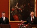 Český prezident Zeman vymenoval menšinovú vládu Andreja Babiša