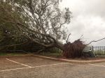 Cyklón Hilda zasiahol severozápad Austrálie. Váľal stromy a poškodil budovy