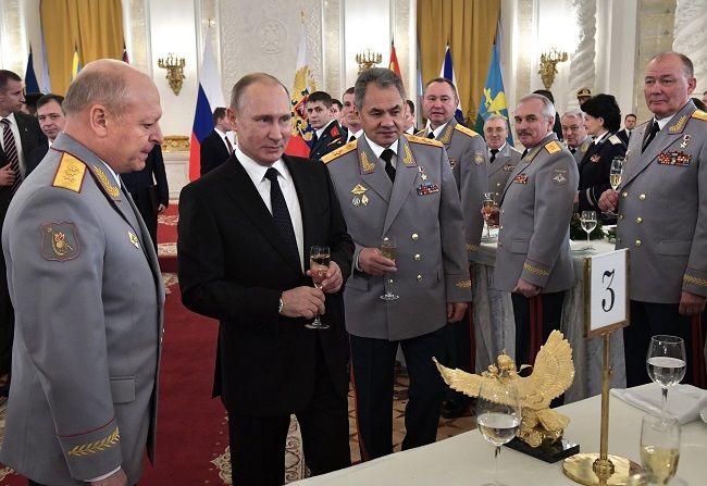 Putin: Vojenské aktivity v Sýrii preukázali silu ruskej armády
