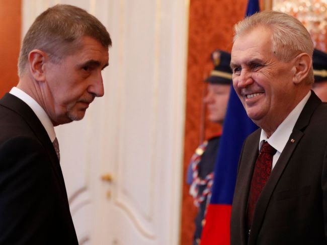 Český prezident Zeman sa s premiérom Babišom stretli na novoročnom obede