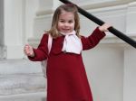 Britská princezná Charlotte strávila svoj prvý deň v materskej škole