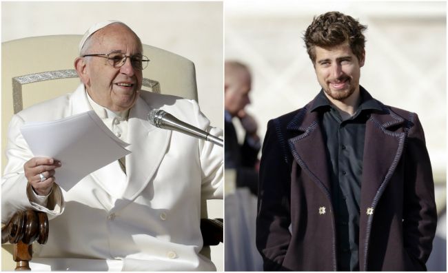 Video: Peter Sagan sa stretol s pápežom Františkom. Pripravil si preňho špeciálne dary