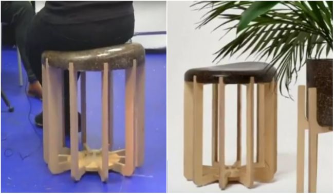 Video: Sadli by ste si na takúto stoličku? Neuveríte, z čoho je vyrobená!