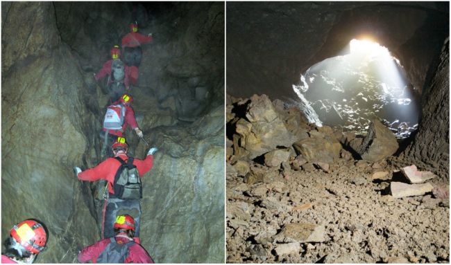 Turisti uviazli v jaskyni v hĺbke 300 metrov. Musia vydržať do víkendu, kým sa dostanú von