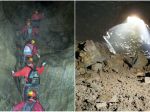 Turisti uviazli v jaskyni v hĺbke 300 metrov. Musia vydržať do víkendu, kým sa dostanú von
