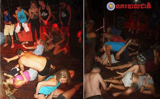 V Kambodži obvinili desiatich turistov z "porno tancov"