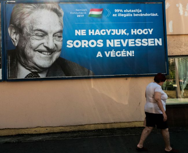 Maďarský Jobbik žaluje Fidesz za novú bilbordovú kampaň proti Sorosovi