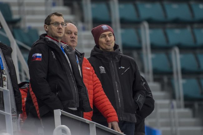 Video: Prezident Kiska sa na olympijských hrách v Pjongčangu prihovoril hokejistom