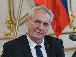 Český prezident Zeman nabádal ČSSD, aby vstúpila do koalície s ANO