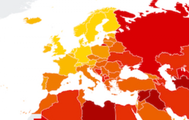 Mapa najskorumpovanejších krajín sveta: Ako skončilo Slovensko?