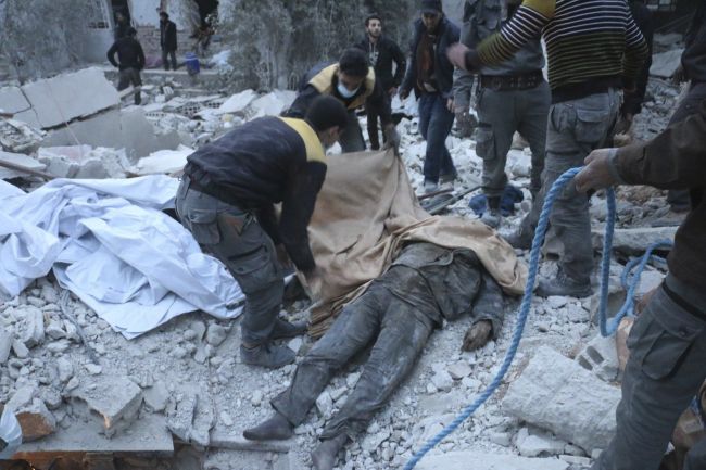 Vyšetrovatelia OSN: Za smrtiaci nálet na severozápade Sýrie je zodpovedné Rusko