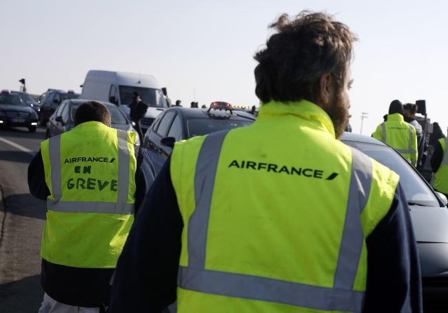 Air France rušia vo štvrtok viaceré lety pre štrajky