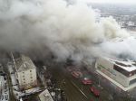 Požiar v nákupnom centre v ruskom Kemerove si vyžiadal najmenej 53 obetí