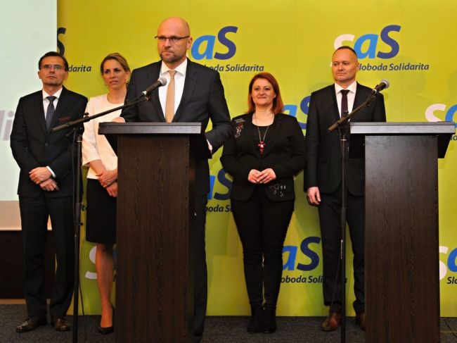 Sulík: SaS je najlepšie pripravená na prevzatie zodpovednosti za Slovensko
