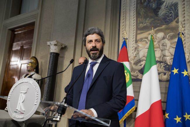 Ďalšie rokovania o novej talianskej vláde povedie šéf parlamentu Roberto Fico