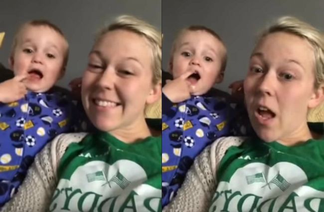 Video: Mama si so synom chcela spraviť selfie. Takúto pecku nečakala!