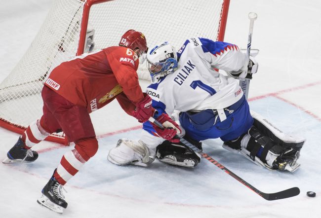 Slovenskí hokejisti v zápase proti Rusom utrpeli ťažkú porážku