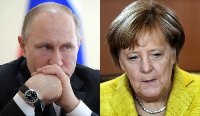 Putin vyzýva Európu na pomoc Sýrii, Merkelová požaduje zrušenie dekrétu