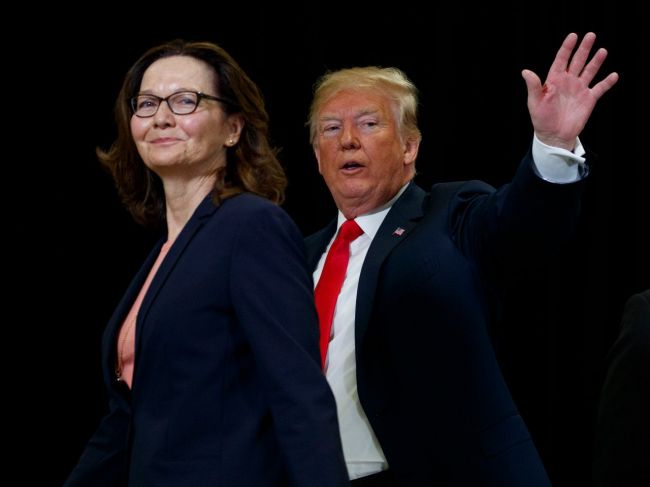 Nová šéfka CIA Gina Haspelová zložila prísahu