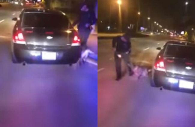 Video: Policajt pri obhliadke nenašiel žiadne drogy, hnev si vybil na psovi