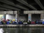 Francúzsky rezort vnútra nariadil likvidáciu táborísk migrantov v Paríži
