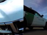 Video: Hraničná polícia prešla autom muža. Po zrážke urobili presne to, čo čakáte