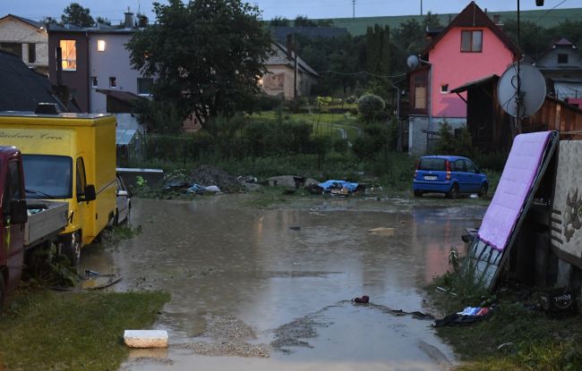 Na Orave a na Spiši hrozí prívalová povodeň
