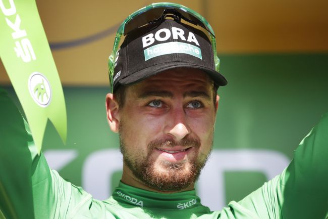 Bojovník Peter Sagan sa v 4. etape Tour de France umiestnil na stupni víťazov