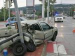 V Bratislave došlo k nehode auta a autobusu MHD
