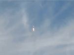 Video: Pri štarte rakety bolo možné pozorovať vlniace sa nebo