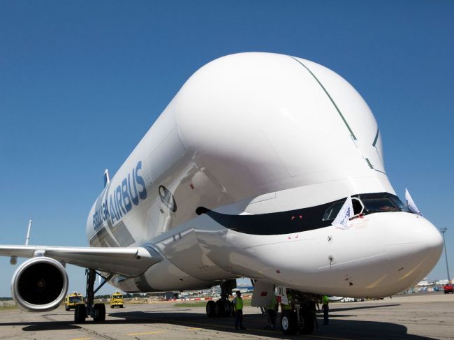 Airbus uskutočnil prvý test svojho transportného lietadla Beluga XL