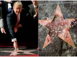 Trumpovu hviezdičku na Chodníku slávy zničil 24-ročný muž