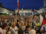 Vo viacerých poľských mestách protestovali proti reformám súdnictva